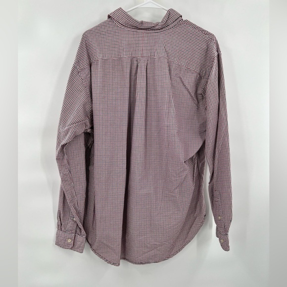 Ralph Lauren red black button down shirt size XL - Picture 2 of 6